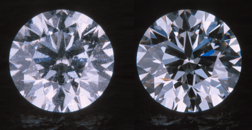 dirty versus clean diamonds