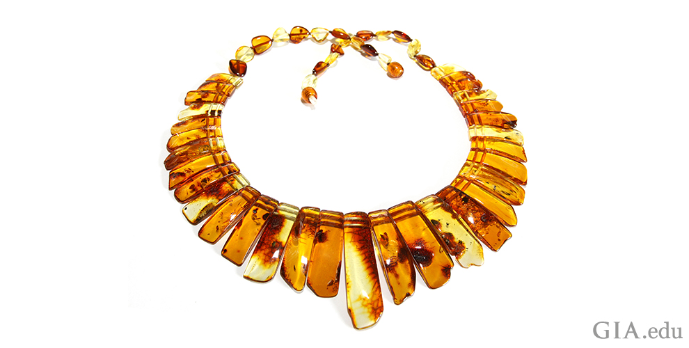 Baltic amber necklace